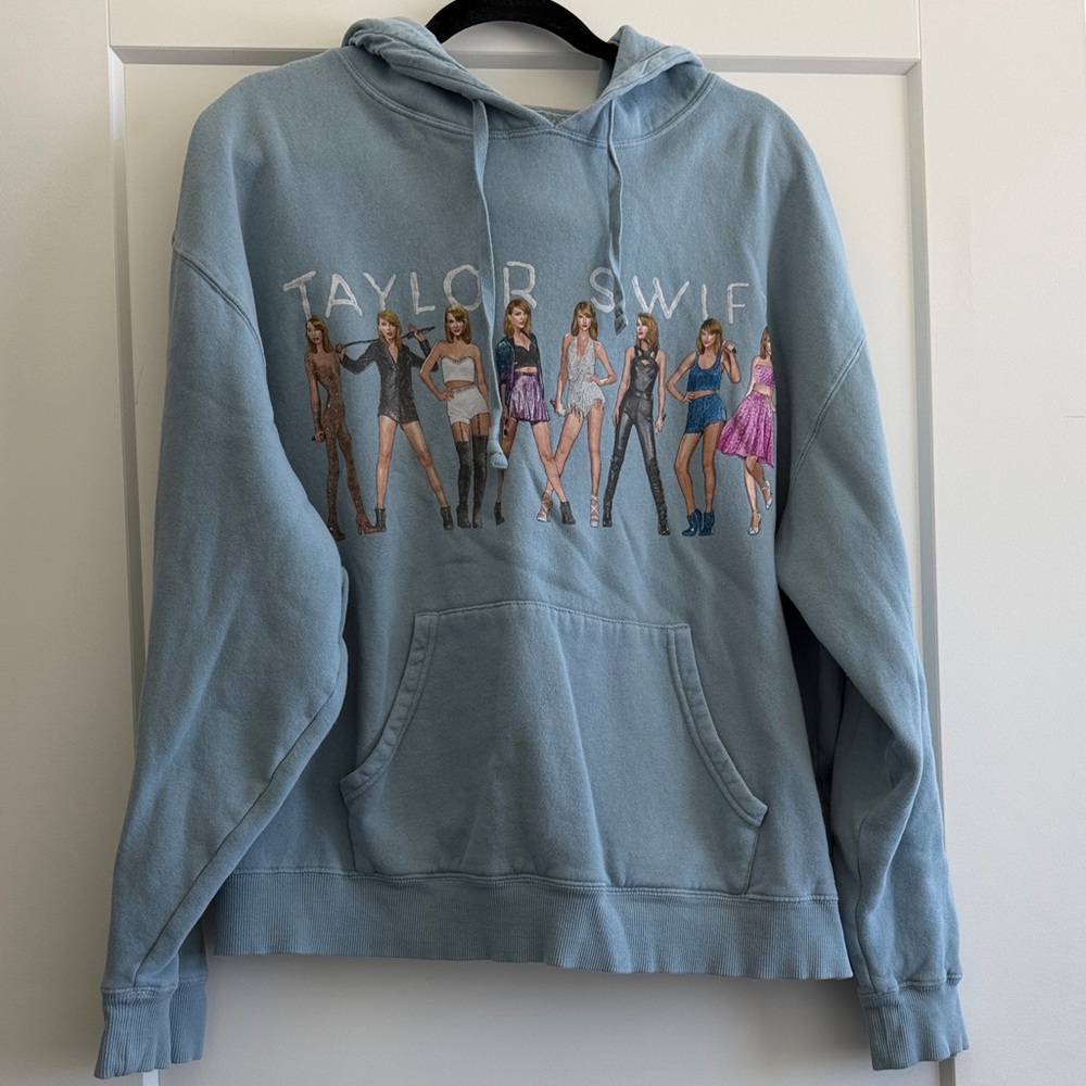 Taylor Swift 1989 Taylor’s Version Blue Hoodie